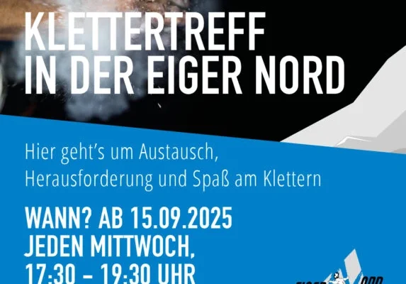 Klettertreff in der Eiger Nord Freiburg