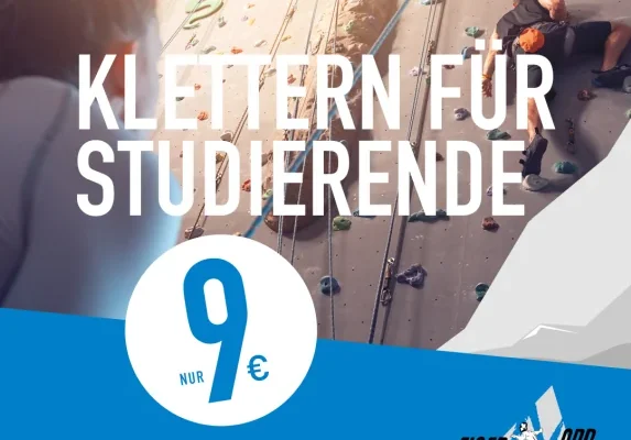 Klettern für Studierende